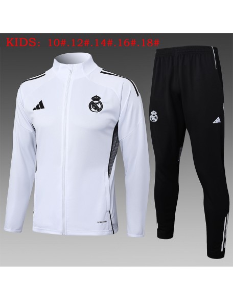 Veste + Pantalon Real Madrid 25/26 Enfants