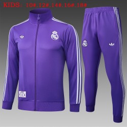 Veste + Pantalon Real Madrid 25/26 Enfants