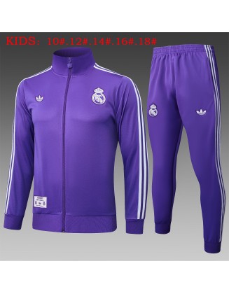 Veste + Pantalon Real Madrid 25/26 Enfants