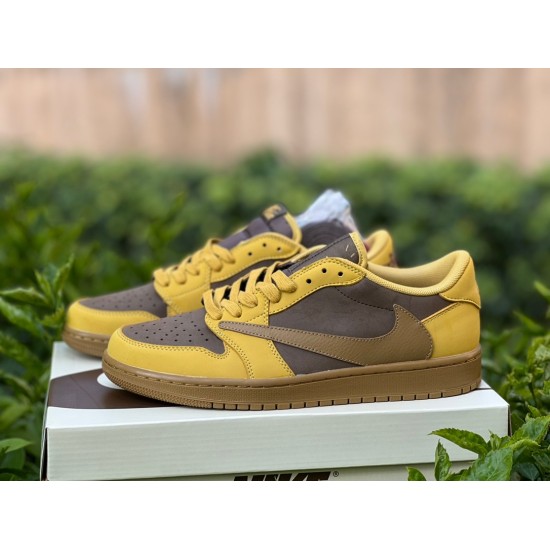 Tracis Scott x Air Jordan 1 Low Golf