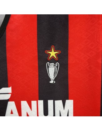Maillot AC Milan 89/90 Retro 