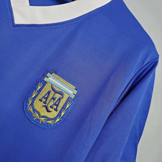 Maillot Argentina Extérieur 1986