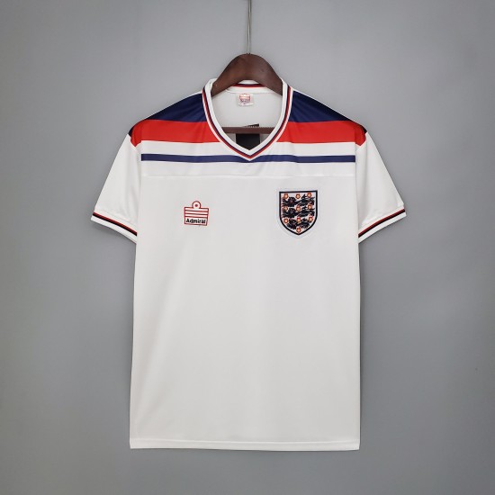 Angleterre Domicile Maillots Rétro 1982