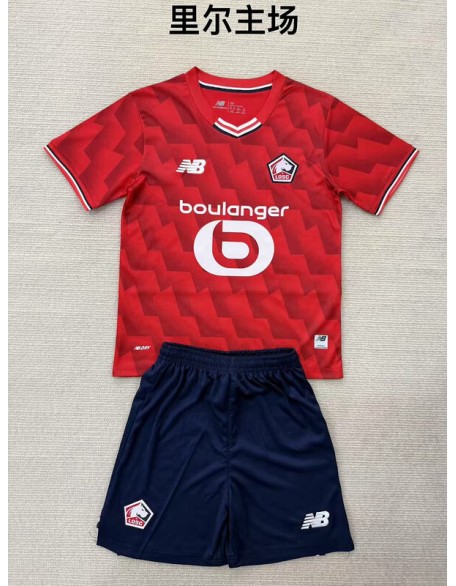 Maillots Lille 25/26 pour enfants Maillots Lille 25/26 pour enfants