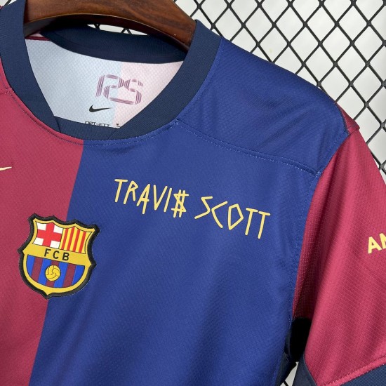 Maillots Travis Scott de Barcelone 25/26