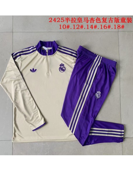 Survêtement Real Madrid 25/26 pour enfants