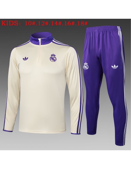 Survêtement Real Madrid 25/26 pour enfants
