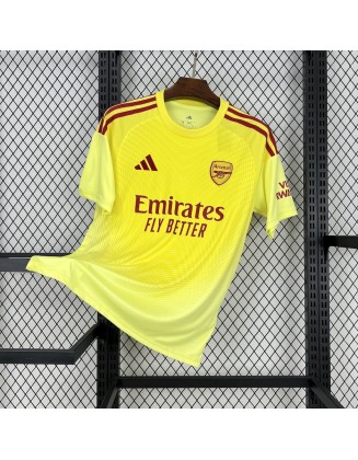 Gardien jaune d'Arsenal 2025/26