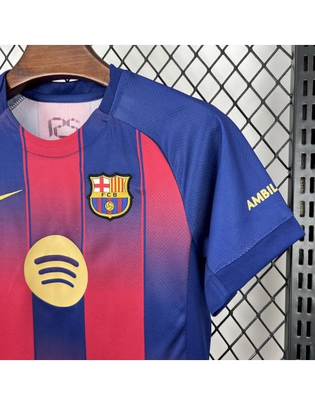 Maillot Barcelona Domicile 25/26 Enfant Maillot Barcelona Domicile 25/26 Enfant