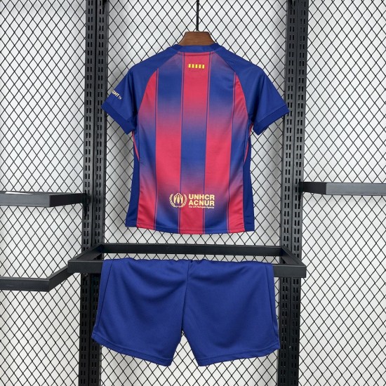 Maillot Barcelona Domicile 25/26 Enfant