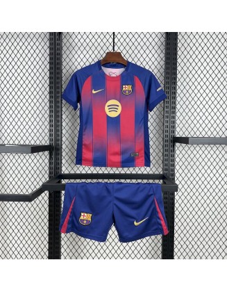 Maillot Barcelona Domicile 25/26 Enfant