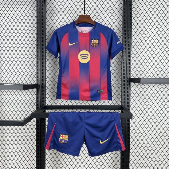 Maillot Barcelona Domicile 25/26 Enfant