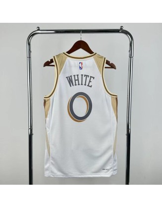 White #0 Chicago Bulls
