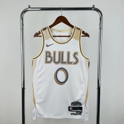 White #0 Chicago Bulls