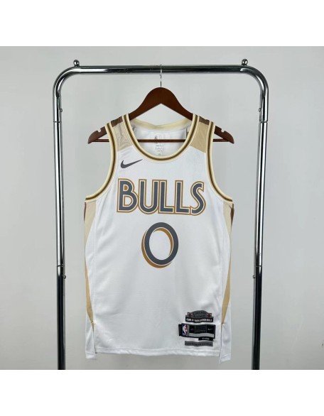 White #0 Chicago Bulls