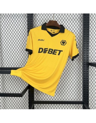 Maillot domicile des Wolves 2025/26
