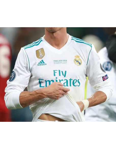 Maillot Real Madrid 17/18 Retro ML Maillot Real Madrid 17/18 Retro ML