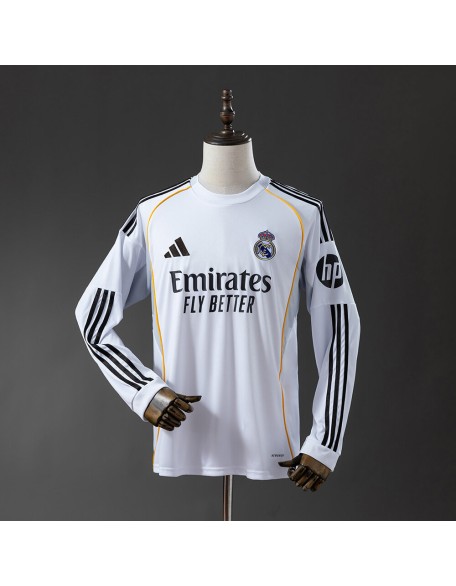 Maillot Real Madrid Domicile 25/26 ML