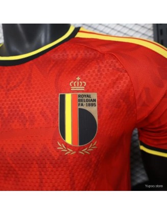 Maillots Belgique Domicile 2025 Version du lecteur