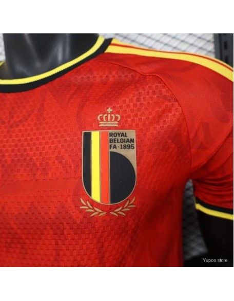 Maillots Belgique Domicile 2025 Version du lecteur Maillots Belgique Domicile 2025 Version du lecteur