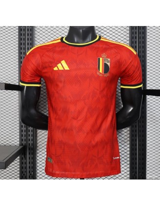 Maillots Belgique Domicile 2025 Version du lecteur