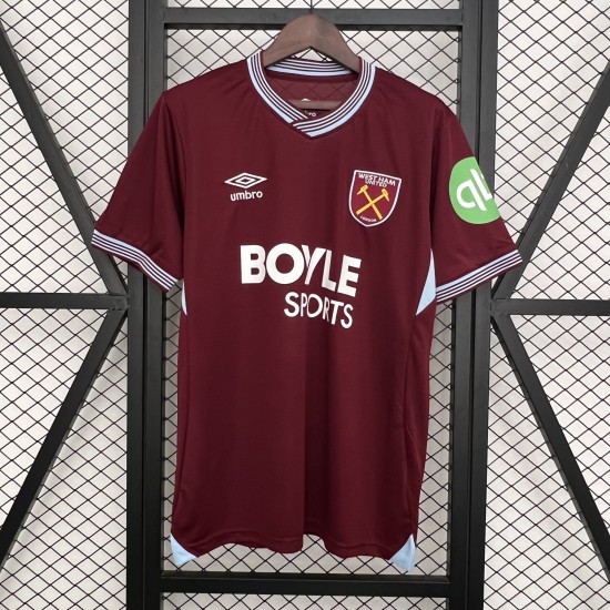 Maillot West Ham Domicile 25/26