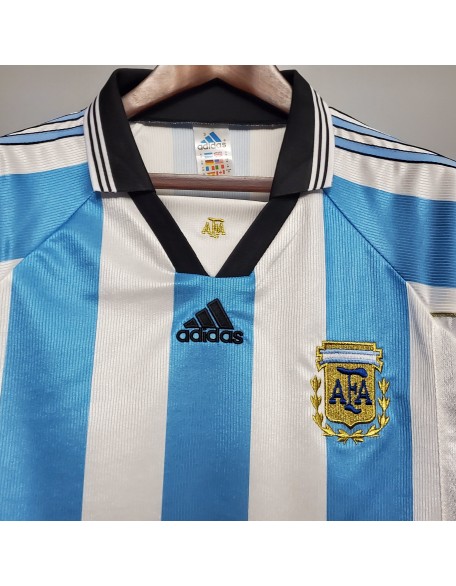 Maillot Argentina Domicile 1998 Retro Maillot Argentina Domicile 1998 Retro