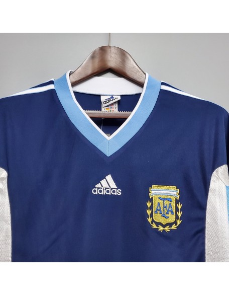 Maillot Argentina Extérieur 1998 Retro Maillot Argentina Extérieur 1998 Retro
