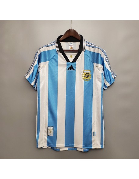 Maillot Argentina Domicile 1998 Retro Maillot Argentina Domicile 1998 Retro
