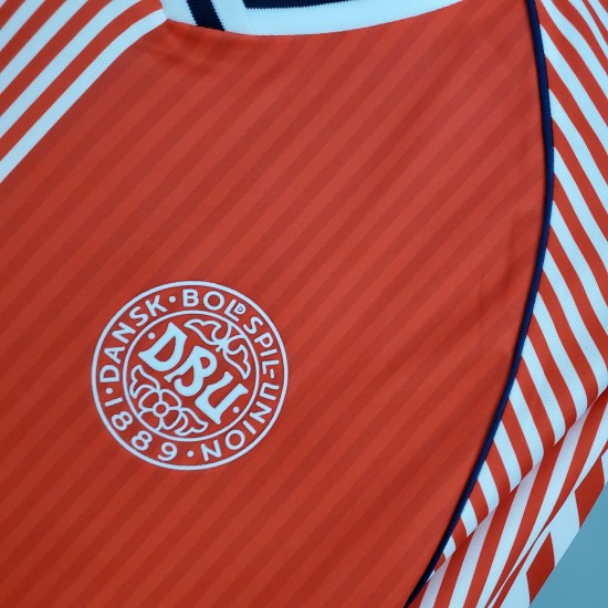 Danemark Maillots 1986 Retro