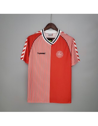 Danemark Maillots 1986 Retro