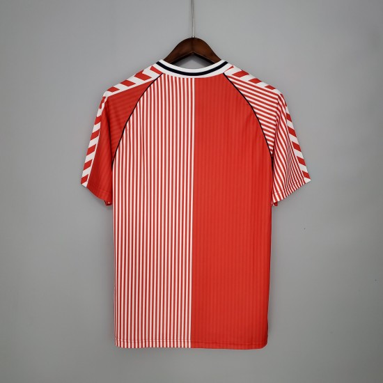 Danemark Maillots 1986 Retro