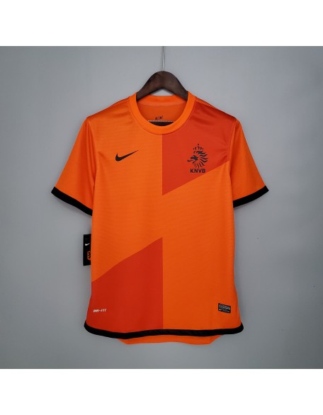 Maillot Pays-Bas Domicile 2012 Retro 