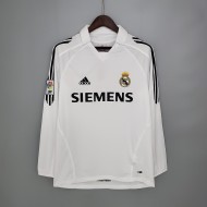 Maillot Real Madrid 05/06 Retro manche longue