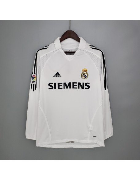 Maillot Real Madrid 05/06 Retro manche longue Maillot Real Madrid 05/06 Retro manche longue
