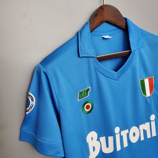 Naples Maillots 87/88 Rétro