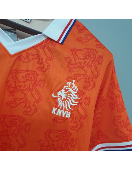 Maillot Pays-Bas Domicile 1995 Retro Maillot Pays-Bas Domicile 1995 Retro