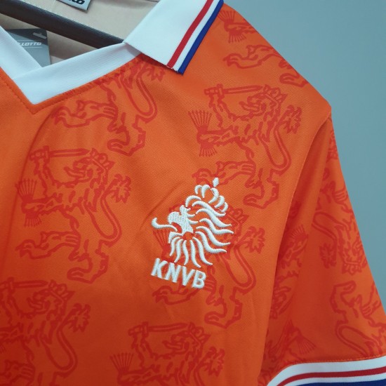 Maillot Pays-Bas Domicile 1995 Retro 