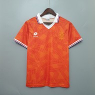 Maillot Pays-Bas Domicile 1991 Retro 