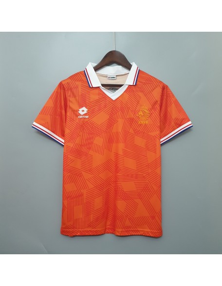 Maillot Pays-Bas Domicile 1991 Retro Maillot Pays-Bas Domicile 1991 Retro