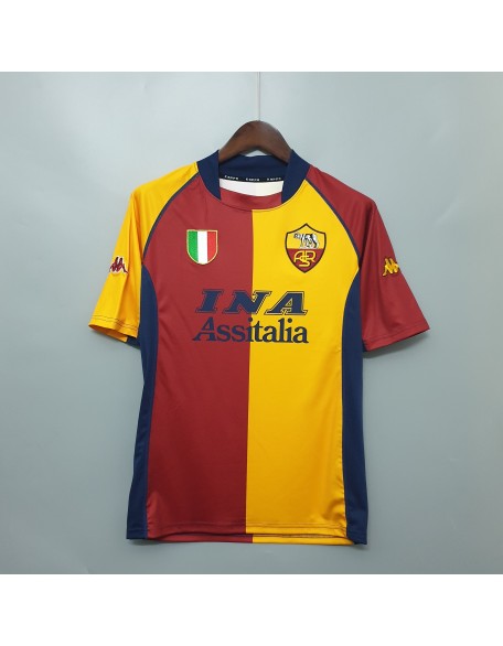 AS Roma 2001-2002 Retro AS Roma 2001-2002 Retro
