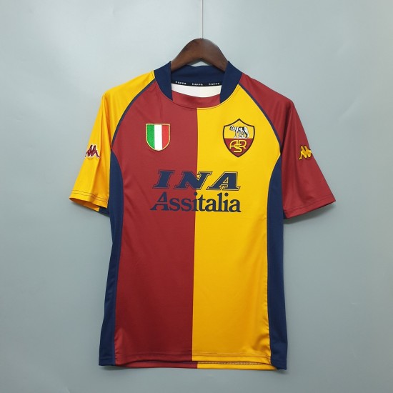 AS Roma 2001-2002 Retro 