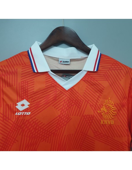 Maillot Pays-Bas Domicile 1991 Retro Maillot Pays-Bas Domicile 1991 Retro