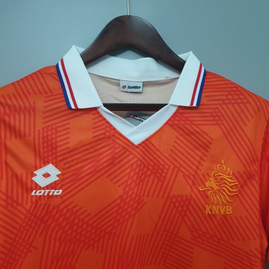 Maillot Pays-Bas Domicile 1991 Retro 