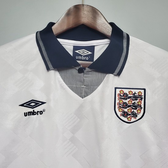 Angleterre Domicile Maillots Rétro 1990
