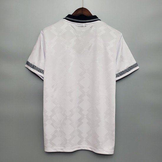 Angleterre Domicile Maillots Rétro 1990