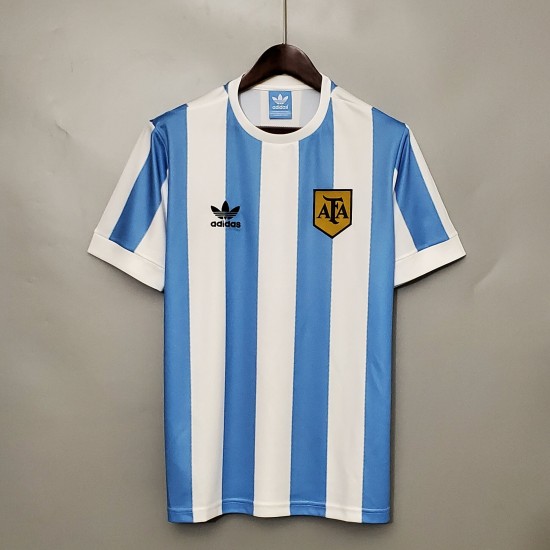 Maillot Argentina Domicile 1978 Retro 
