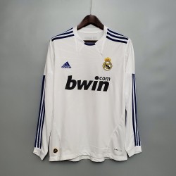 Maillot Real Madrid 10/11 Retro manche longue
