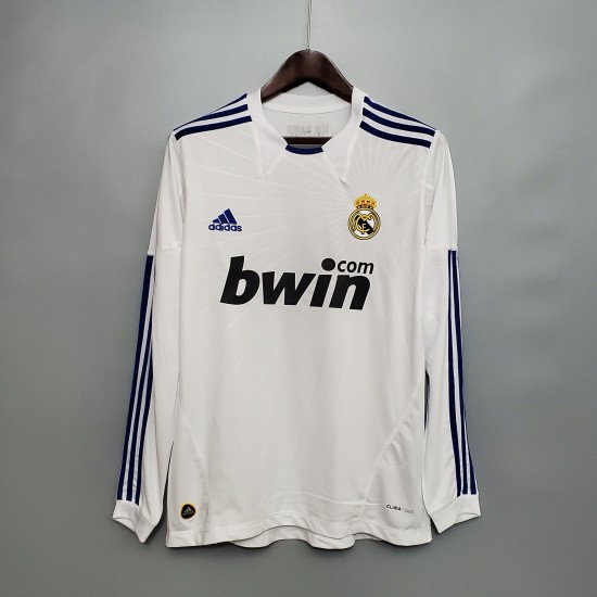 Maillot Real Madrid 10/11 Retro manche longue