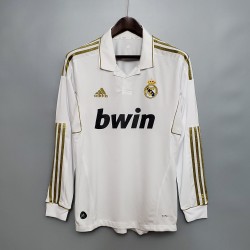 Maillot Real Madrid 11/12 Retro manche longue